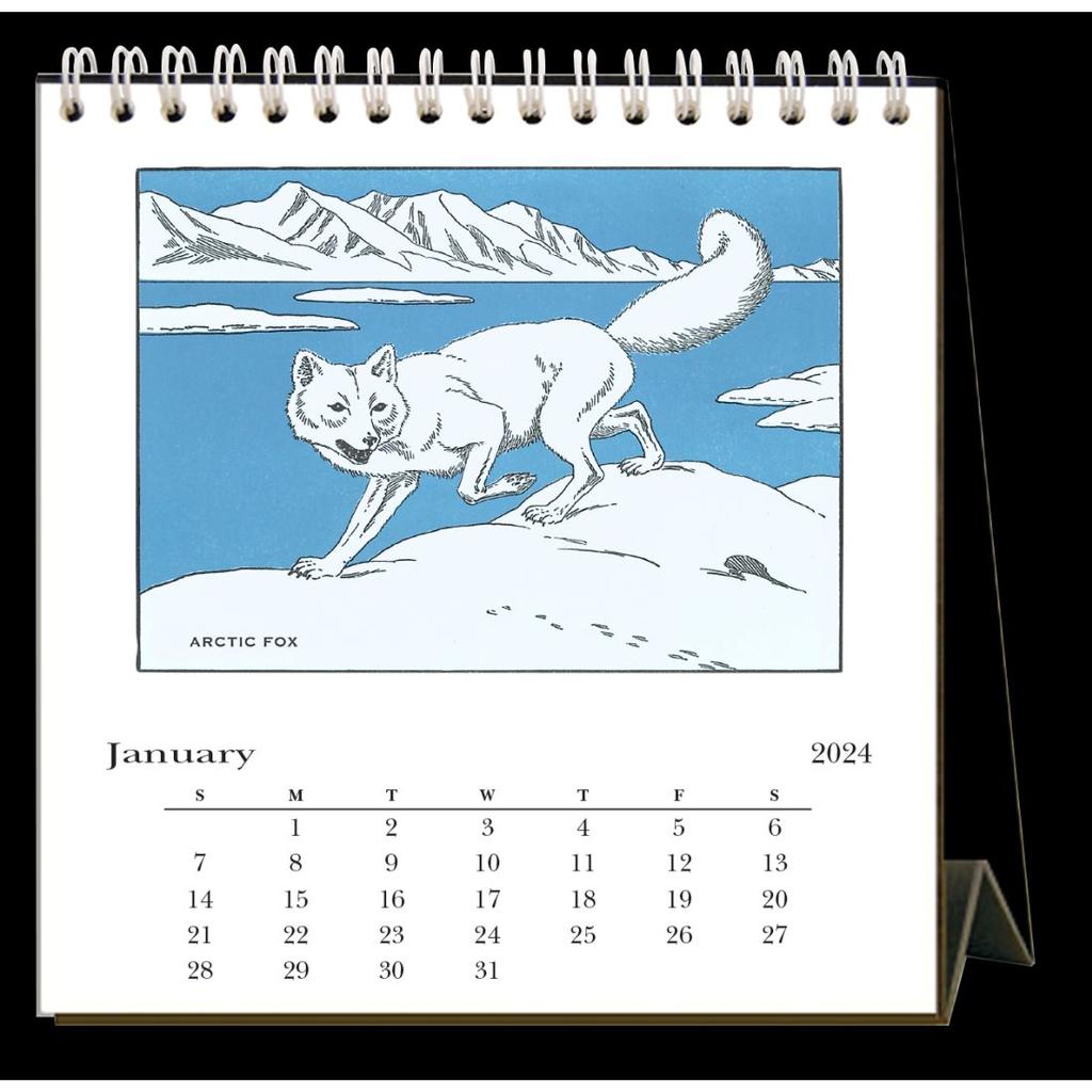 Wildlife 2024 Easel Desk Calendar Second Alternate Image width=&quot;1000&quot; height=&quot;1000&quot;