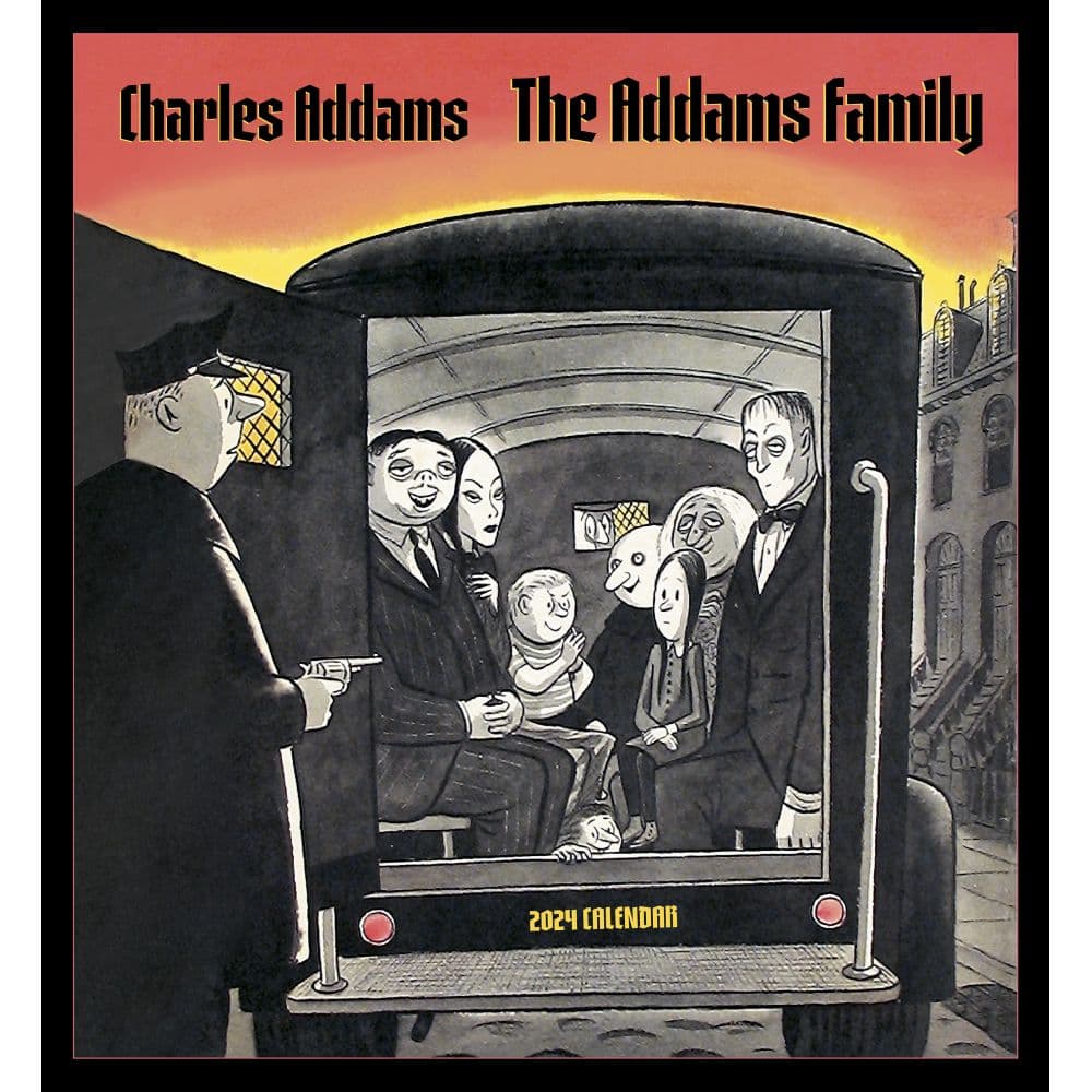 The Addams Family 2024 Wall Calendar