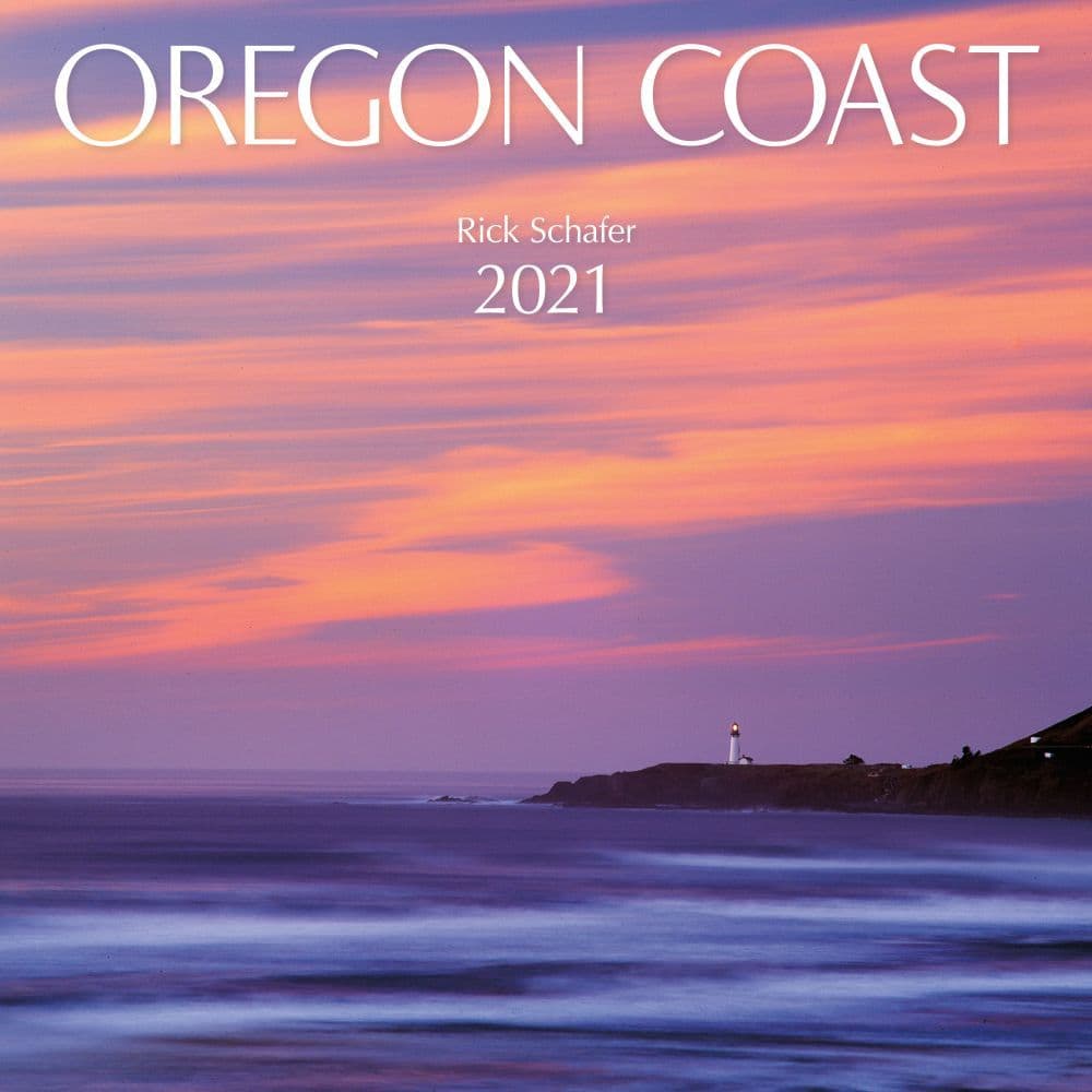 2021 Oregon Coast Protege Wall Calendar