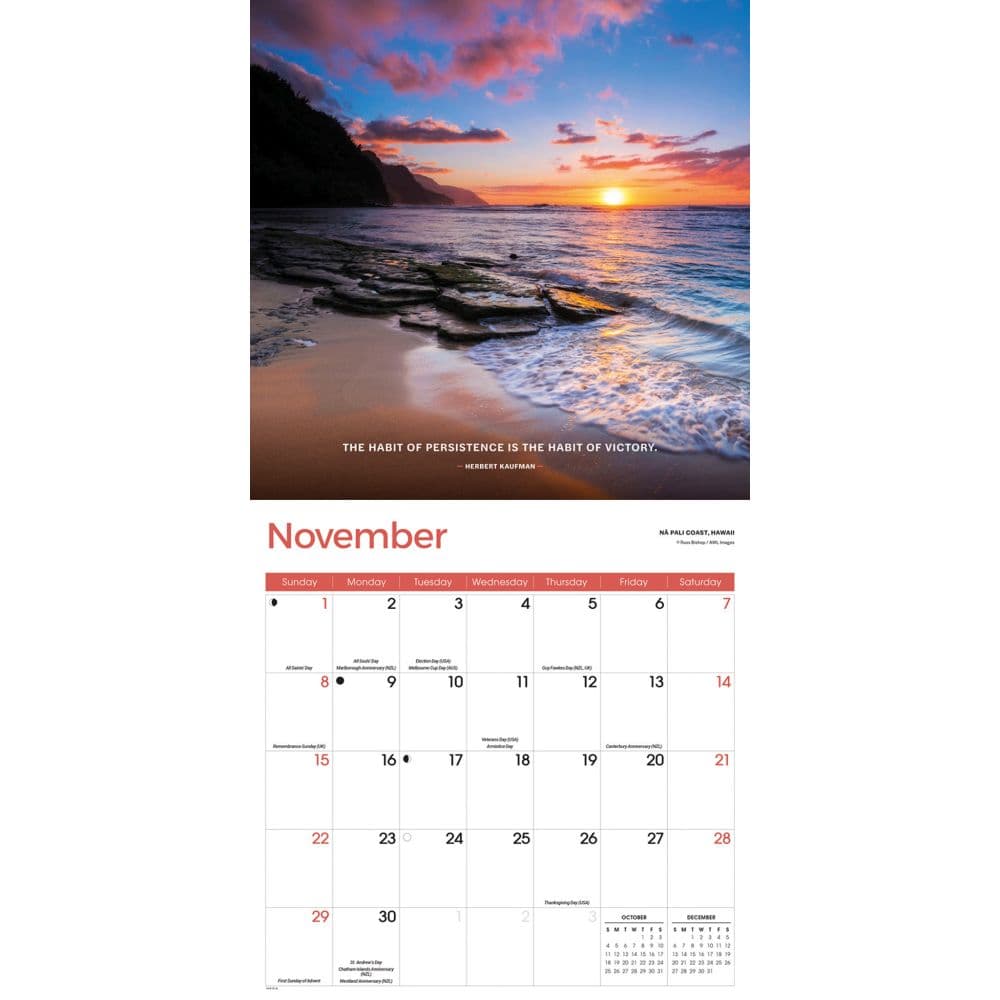 Motivation 2026 Wall Calendar Fourth Alternate Image