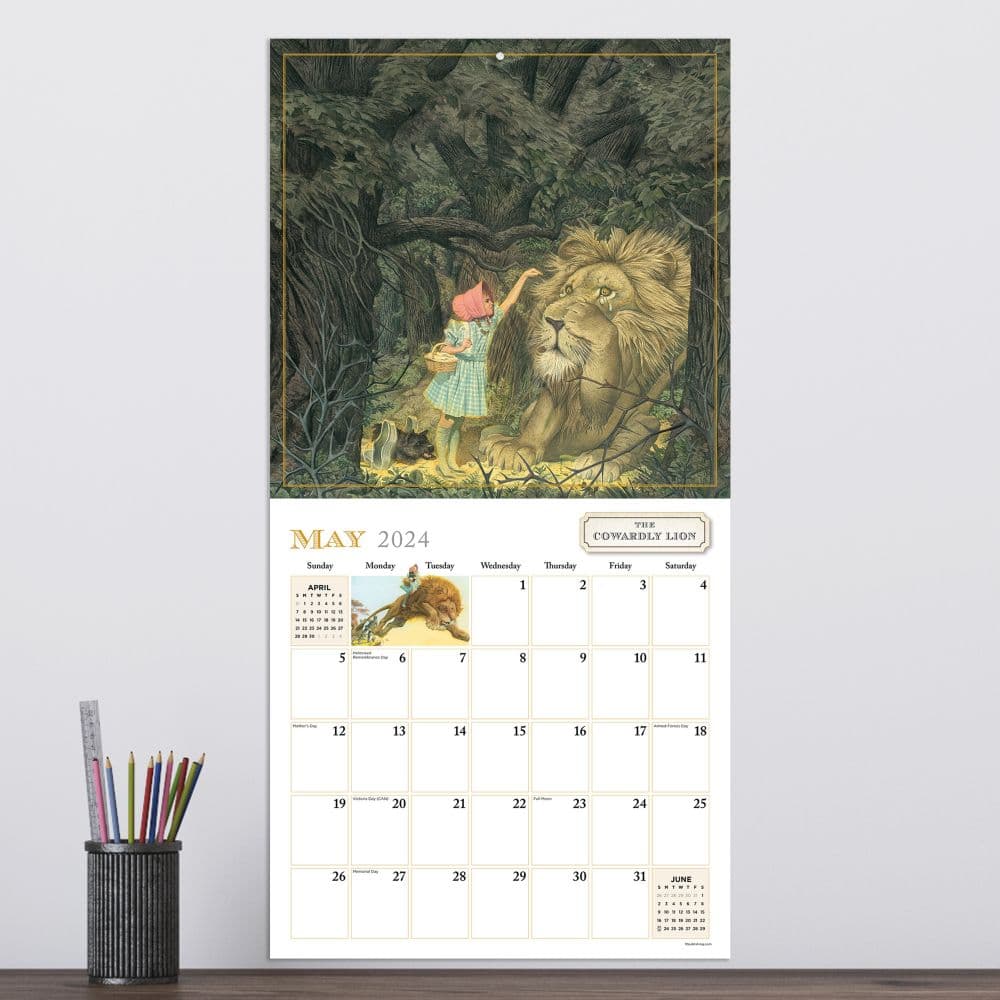 Wizard Of Oz 2024 Wall Calendar