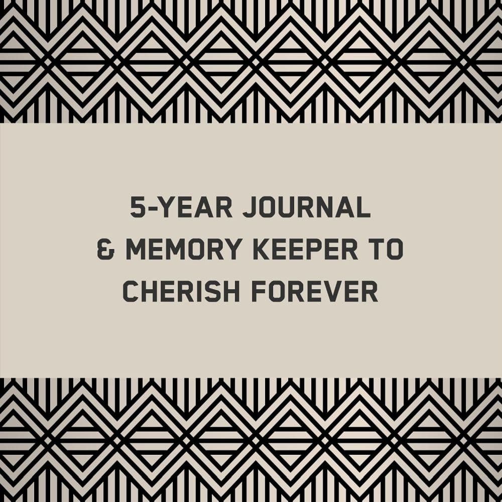 Charcoal Canvas One Line a Day Memory Book Second Alternate Image