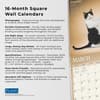 image Yoga Cats Together by Plato 2025 Wall Calendar Fourth  Alternate Image width=&quot;1000&quot; height=&quot;1000&quot;