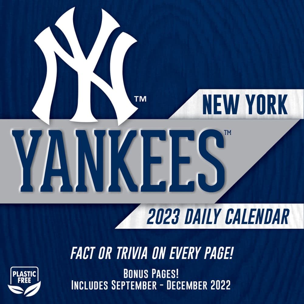 New York Yankees 2023 Desk Calendar - Calendars.com