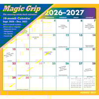 image Rainbow Jumbo Magic Grip 2027 Wall Calendar Main ProductImage