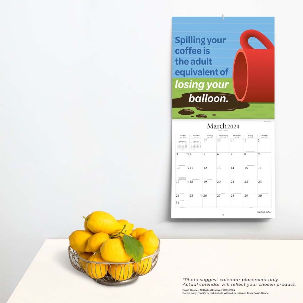 But First Coffee 2024 Wall Calendar Third Alternate Image width=&quot;1000&quot; height=&quot;1000&quot;