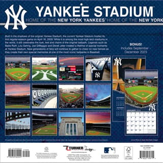 New York Yankees 2022 Yankee Stadium Wall Calendar