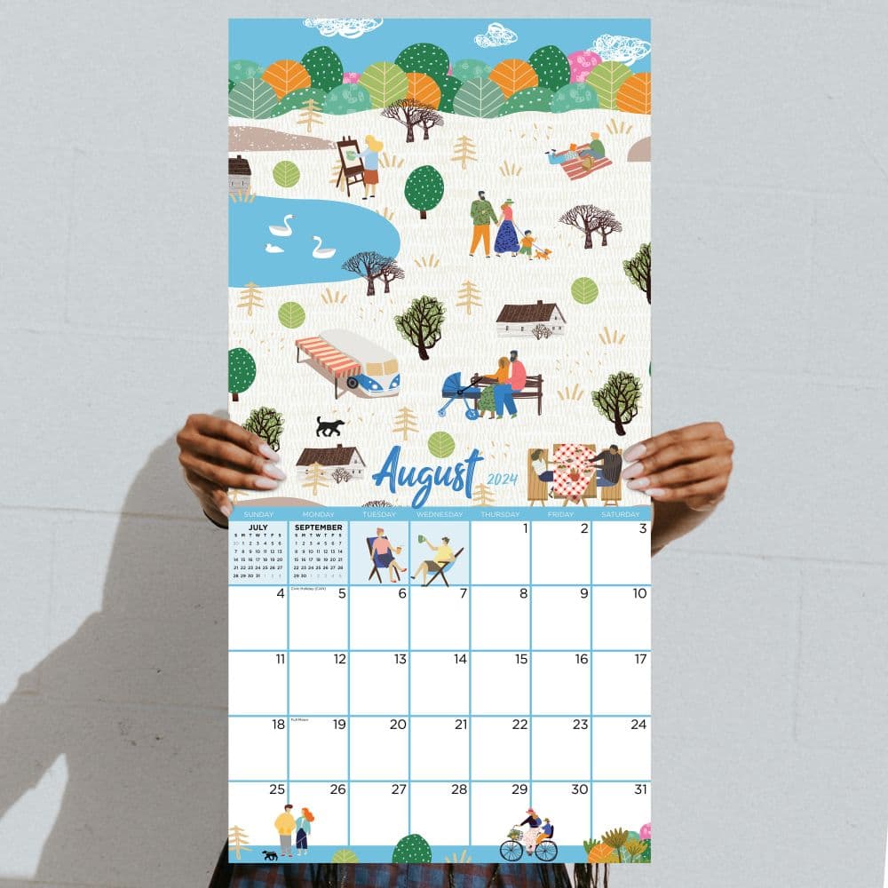 Folk Love 2024 Wall Calendar Fourth Alternate Image width=&quot;1000&quot; height=&quot;1000&quot;