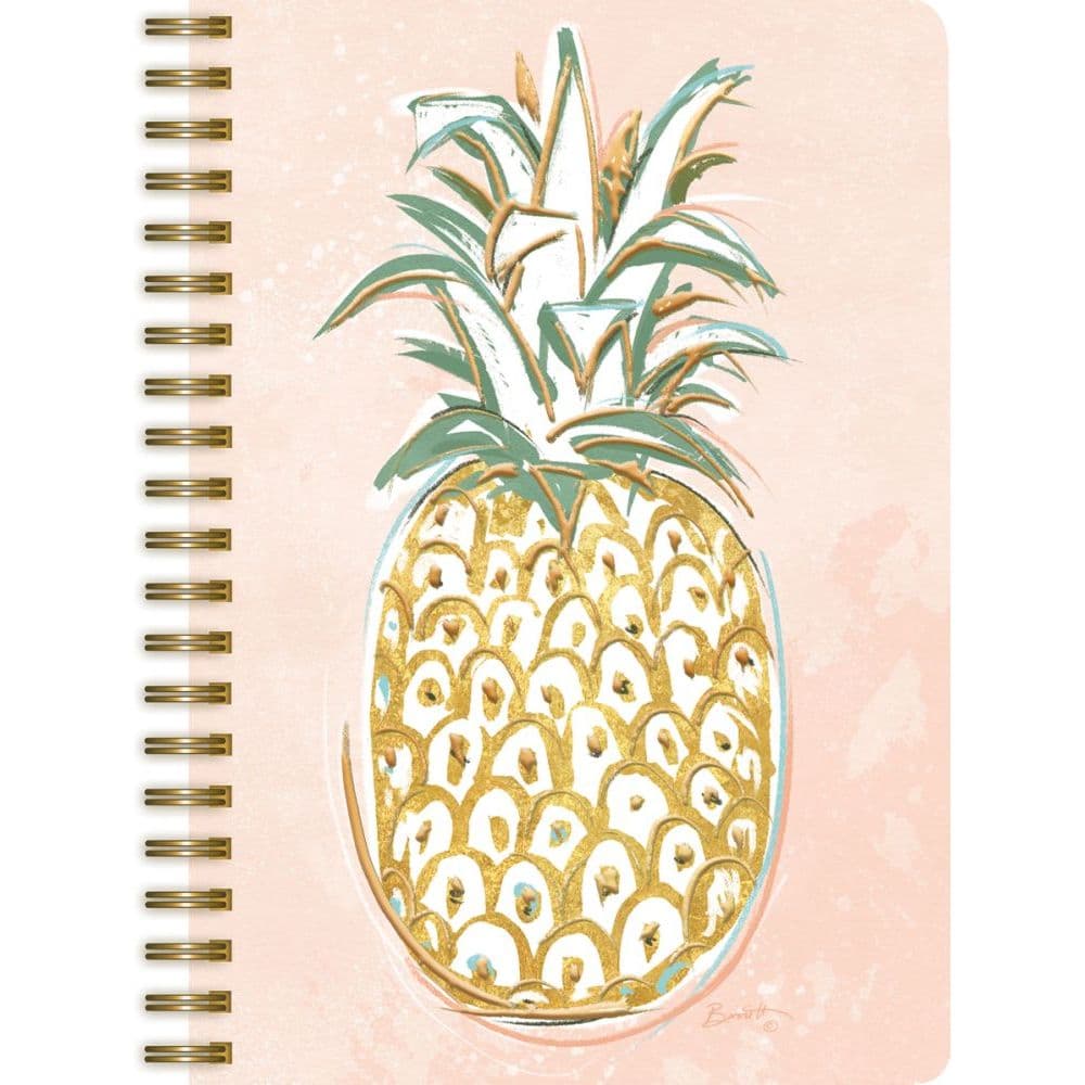 Pineapple Paradise Spiral Journal by Chad Barrett