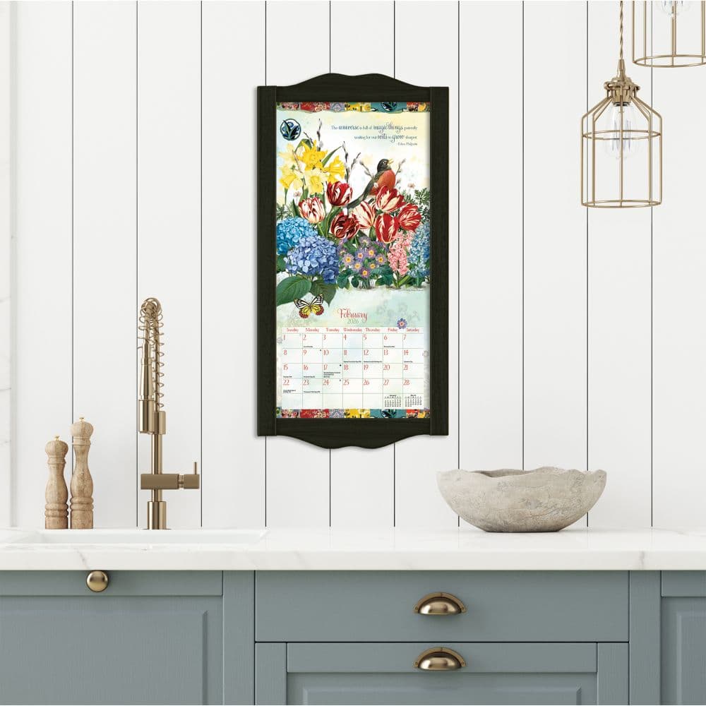 Garden Botanicals 2026 Vertical Wall Calendar_ALT5