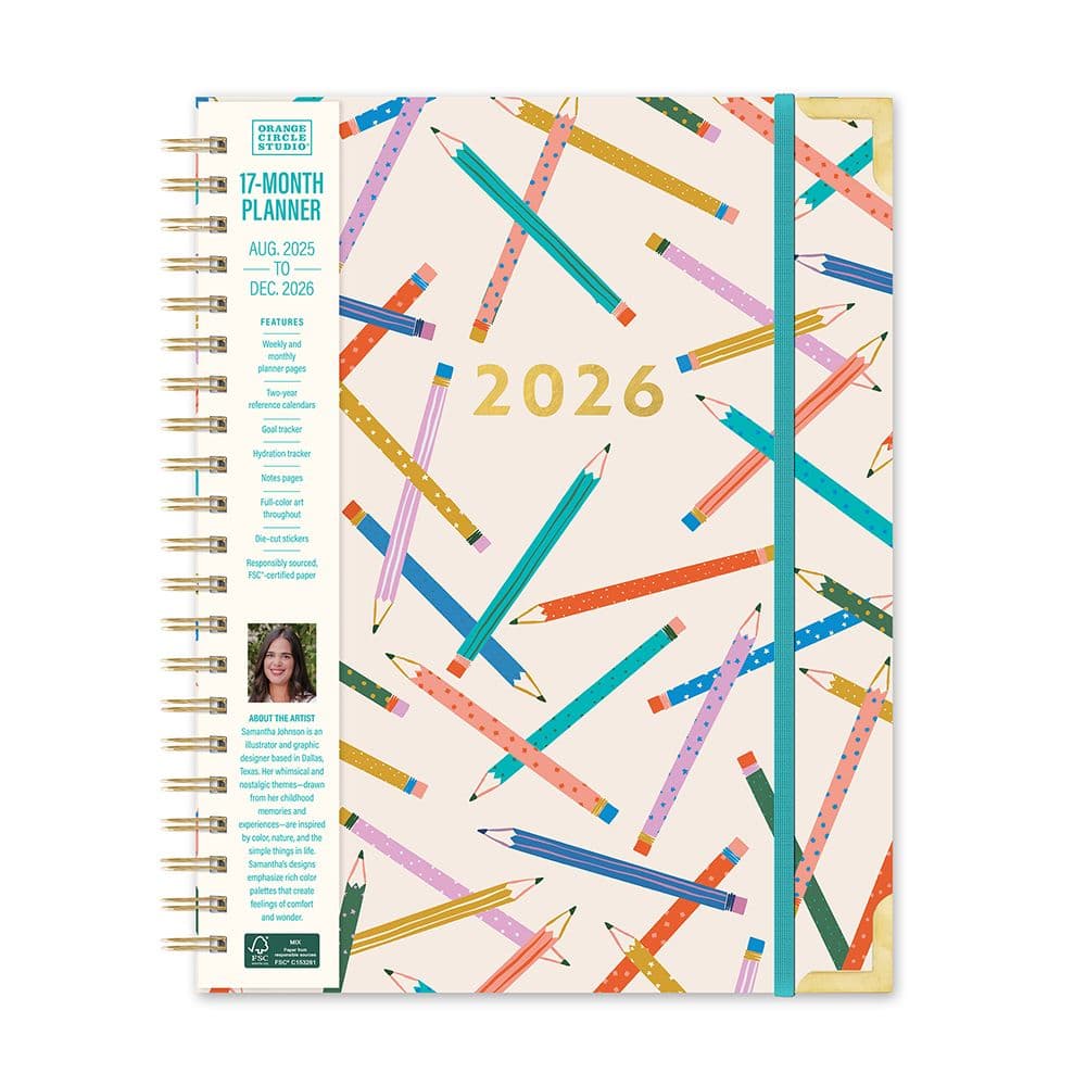 Make Your Mark Spiral 2026 Planner Main Product Image
