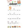 image Kawaii 2025 Wall Calendar