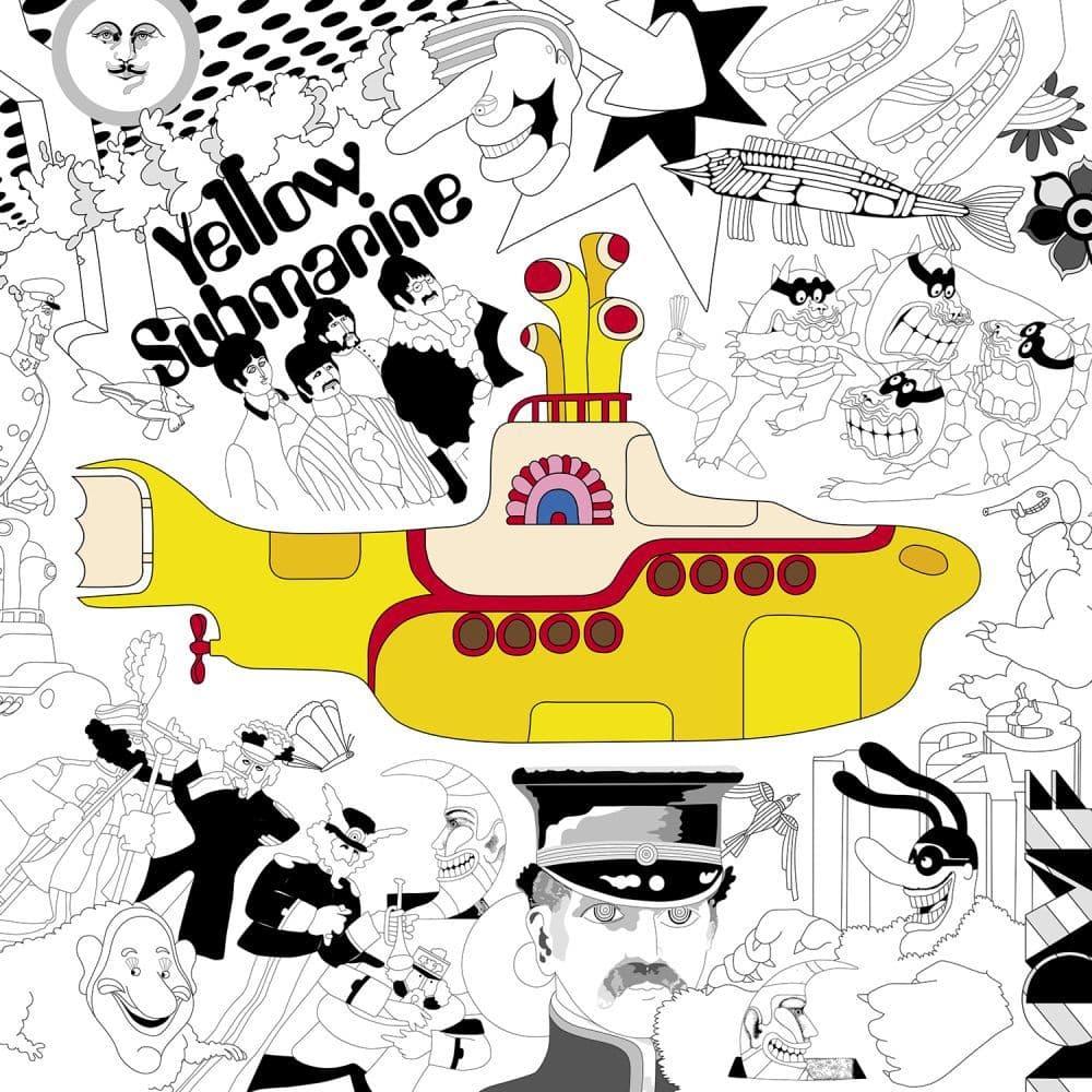 2021 The Beatles: Yellow Submarine Special Edition Wall Calendar