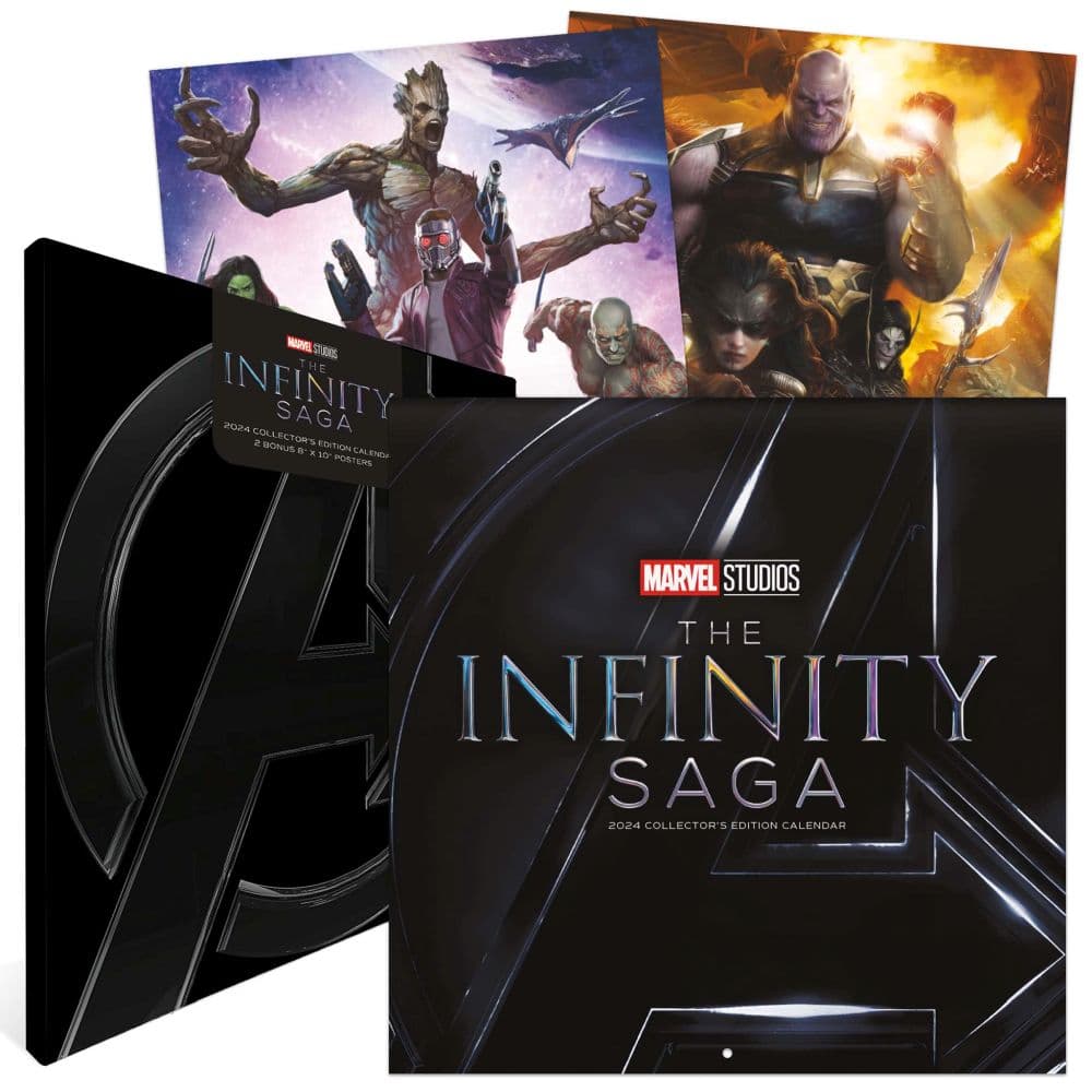 Marvel Infinity Saga Collectors Edition 2024 Wall Calendar - Calendars.com