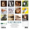 image Cat Rules 2026 Wall Calendar First Alternate Image