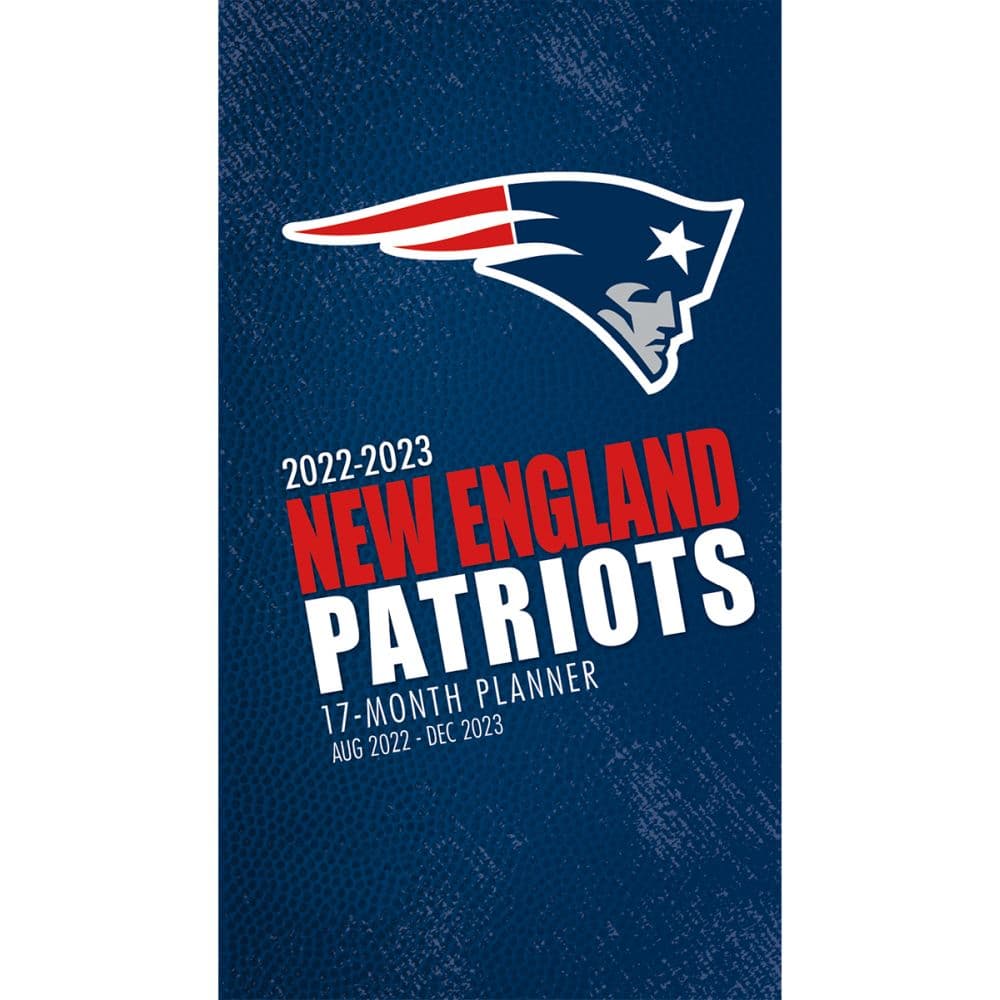 Turner Licensing New England Patriots 2023 17-Month Pocket Planner