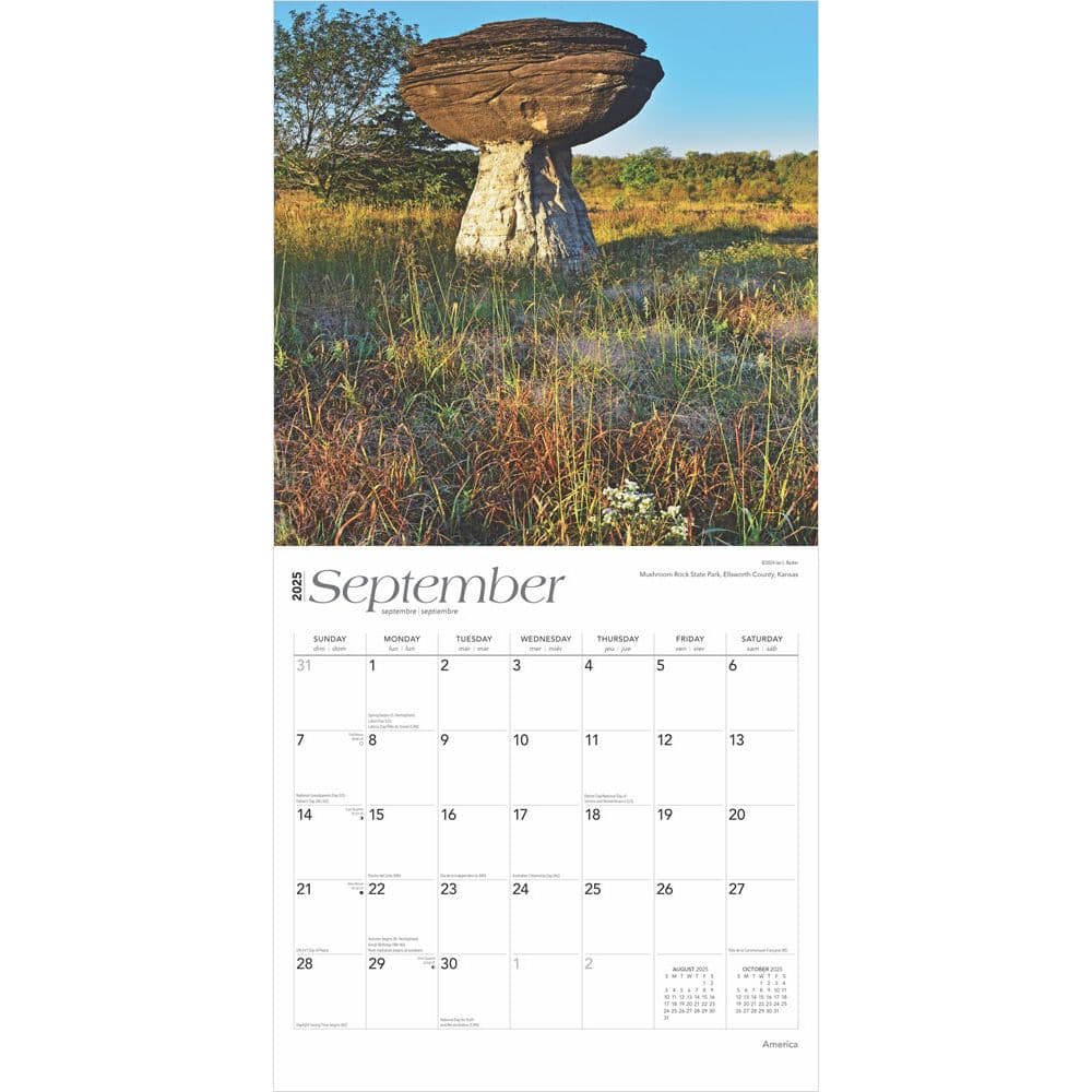 America 2025 Wall Calendar Third Alternate Image width=&quot;1000&quot; height=&quot;1000&quot;