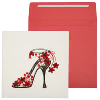image Fashion Shoe Quilling Birthday Card Main Product Image width="1000" height="1000"