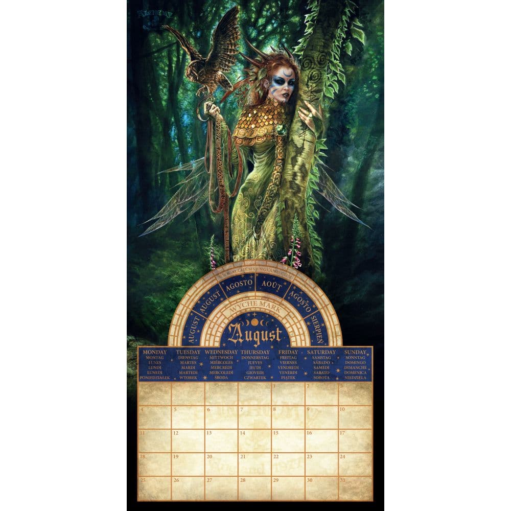 Alchemy 1977 Gothic 2025 Wall Calendar Second Alternate Image width="1000" height="1000"