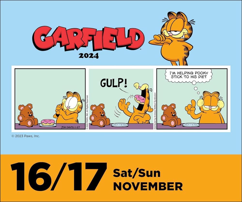 Garfield 2024 Desk Calendar