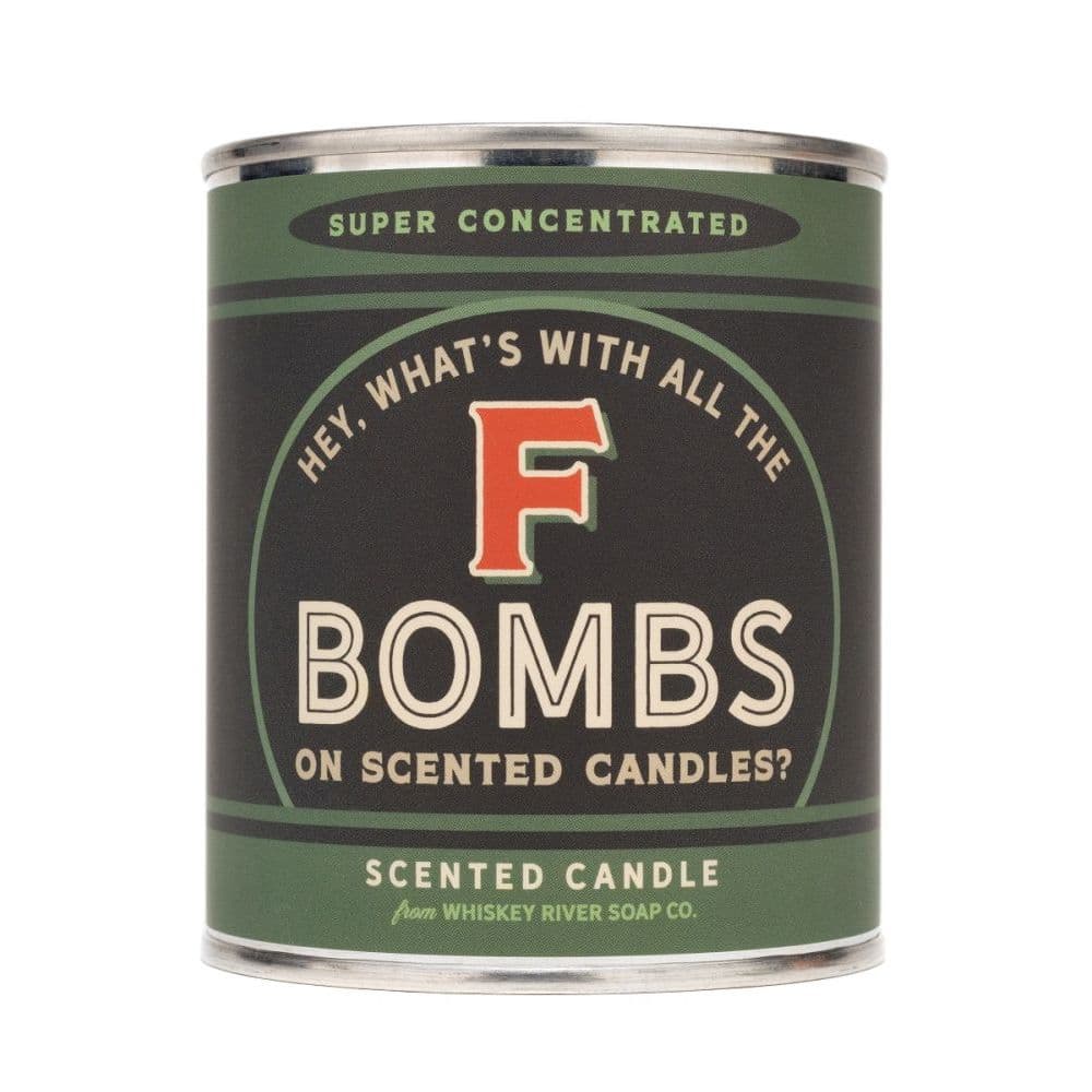 F Bombs Vintage Paint Can Candle
