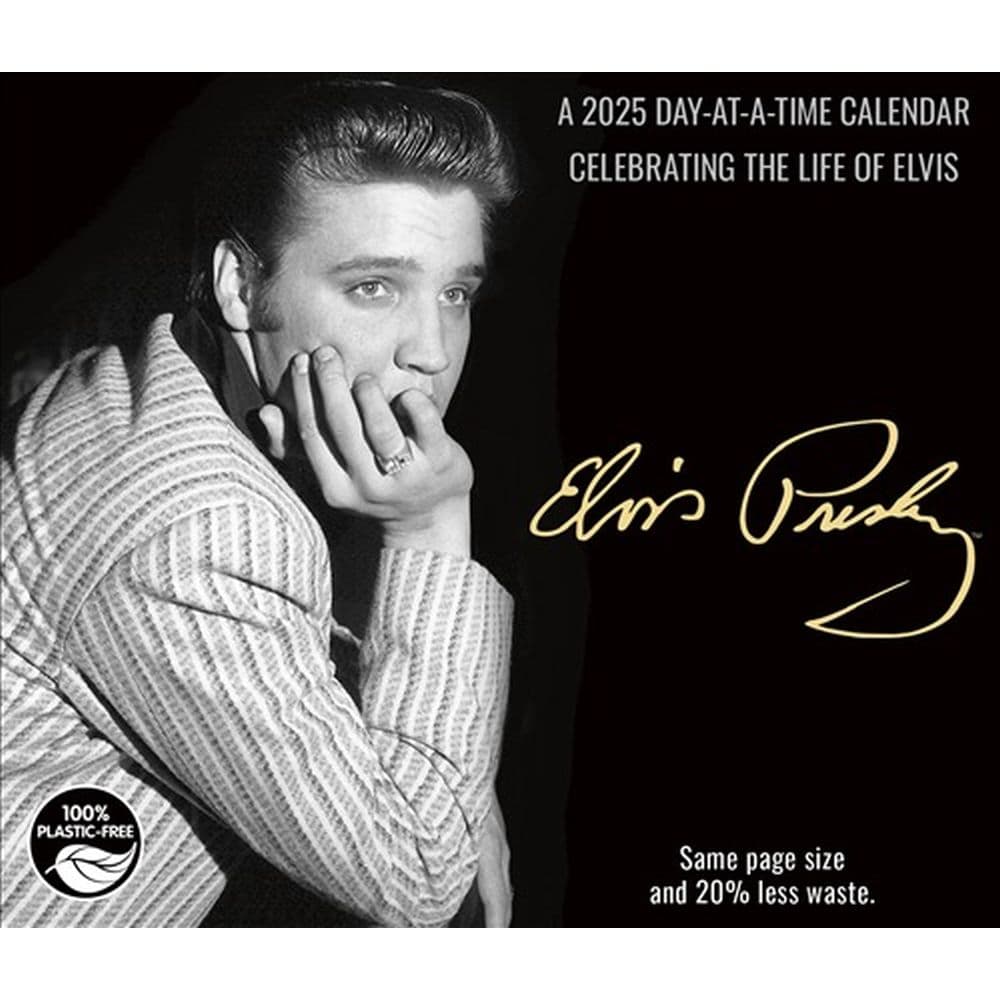 Elvis 2025 Desk Calendar Ninth Alternate Image