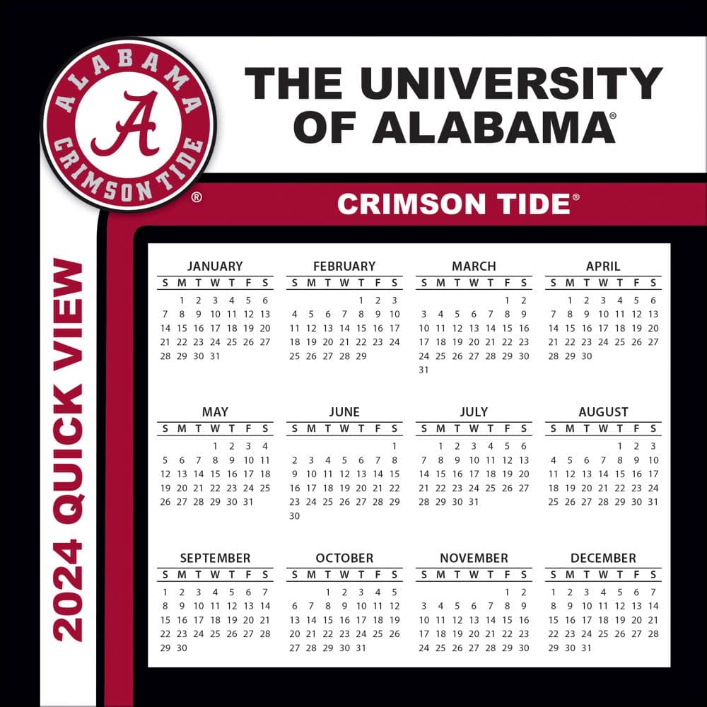 Alabama Academic Schedule 2025 Josey Mallory