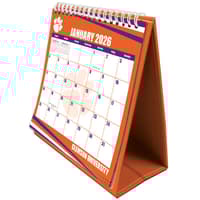 image Clemson Tigers 2026 Easel Desk Calendar Main Product Image