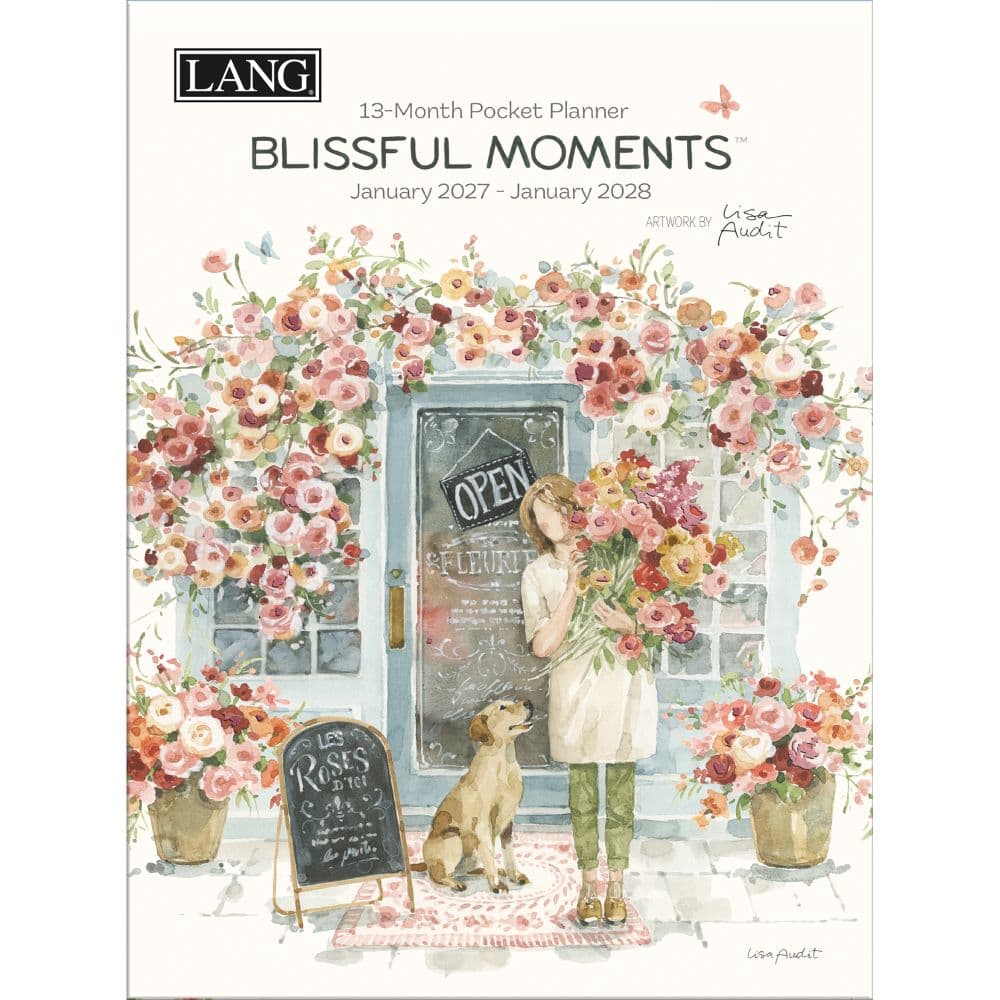 image Blissful Moments 2027 Monthly Pocket Planner by Lisa Audit Main Product Image