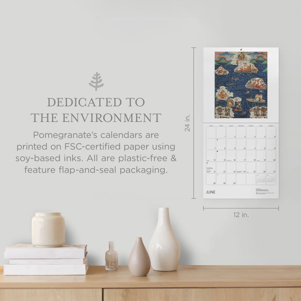 Buddhist Mandalas 2026 Wall Calendar Second Alternate Image