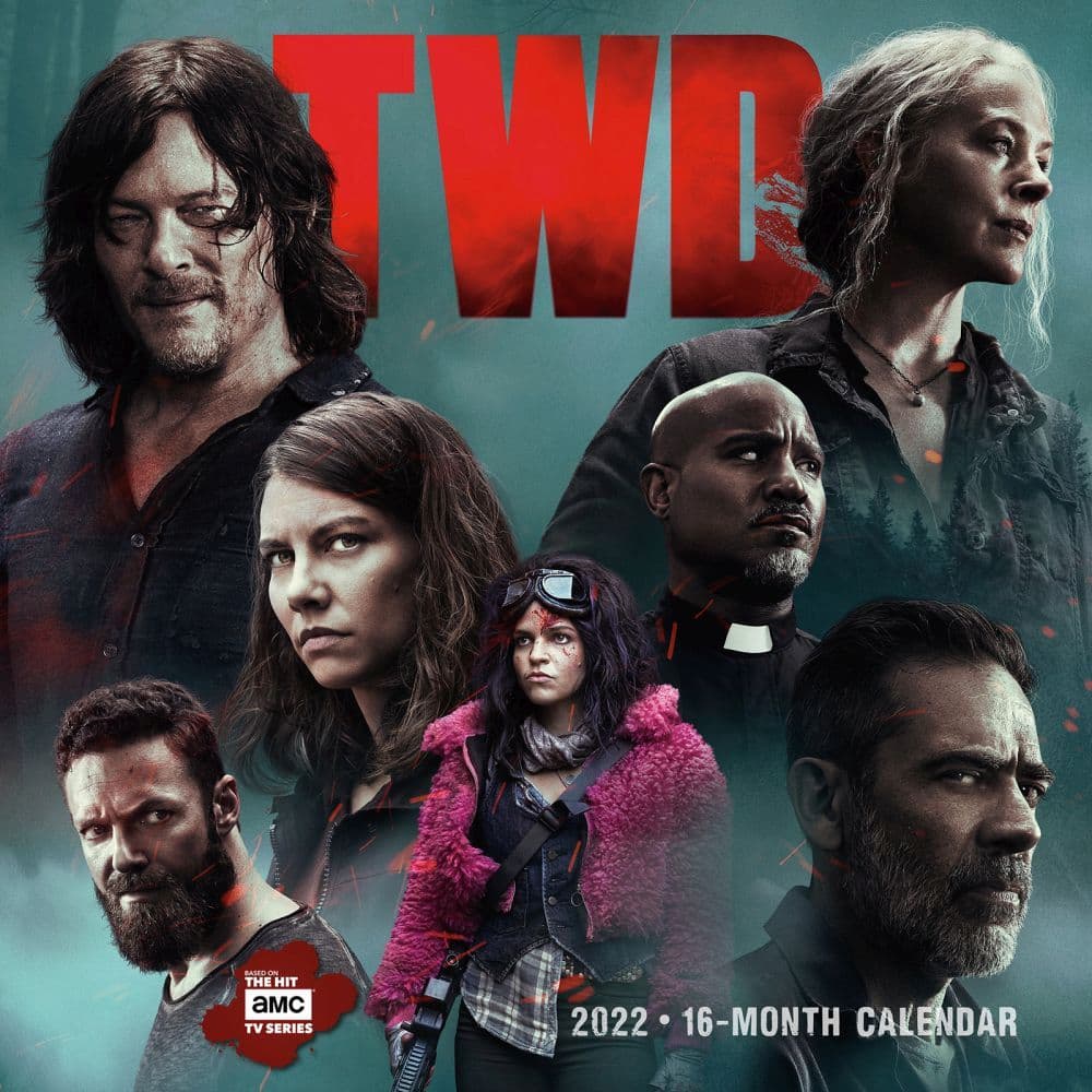 Walking Dead 2022 Wall Calendar