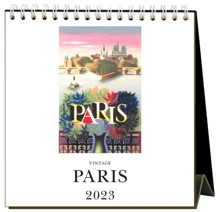 Paris 2023 Desk Calendar by Found Image Press Calendars For All