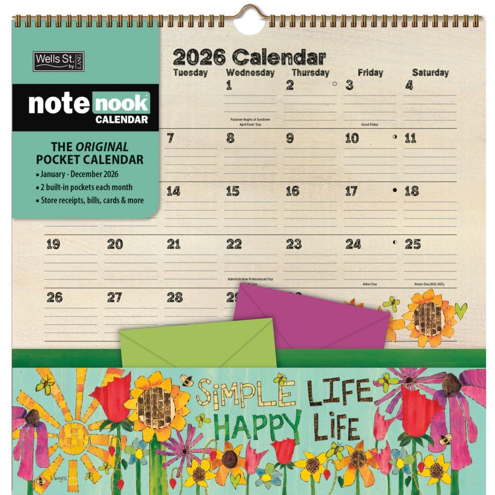 Peace Of Life 2026 Note Nook_Main Image