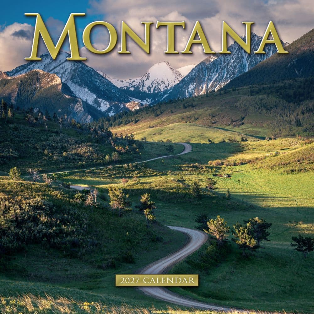 Montana 2027 Mini Wall Calendar Main Product Image