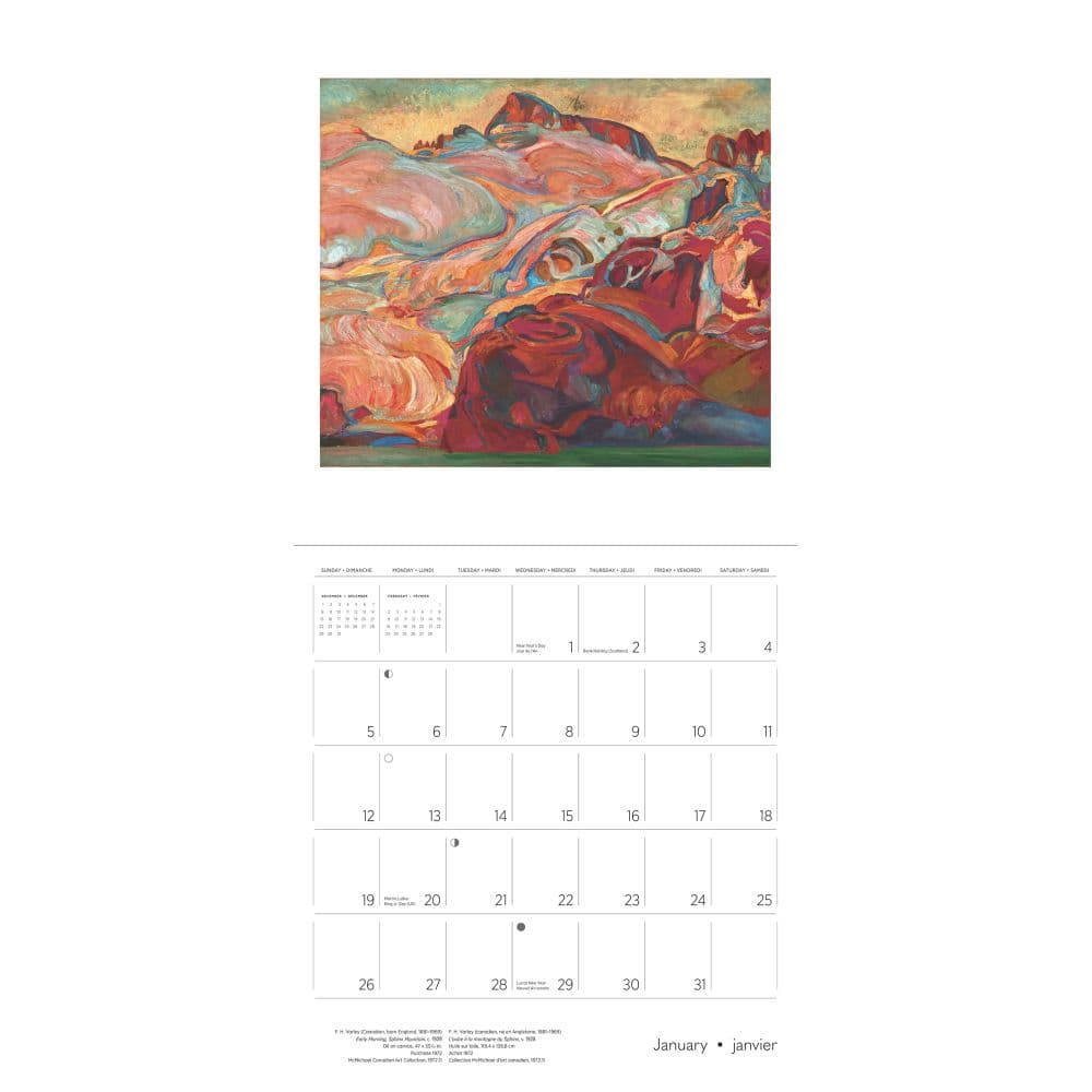 Group of Seven 2025 Wall Calendar
