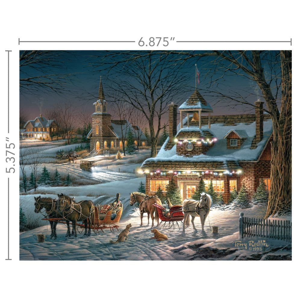 Evening Rehearsal Boxed Christmas Cards by Terry Redlin Fourth Alternate Image