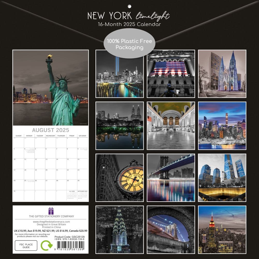 New York Limelight 2025 Wall Calendar First Alternate Image width=&quot;1000&quot; height=&quot;1000&quot;
