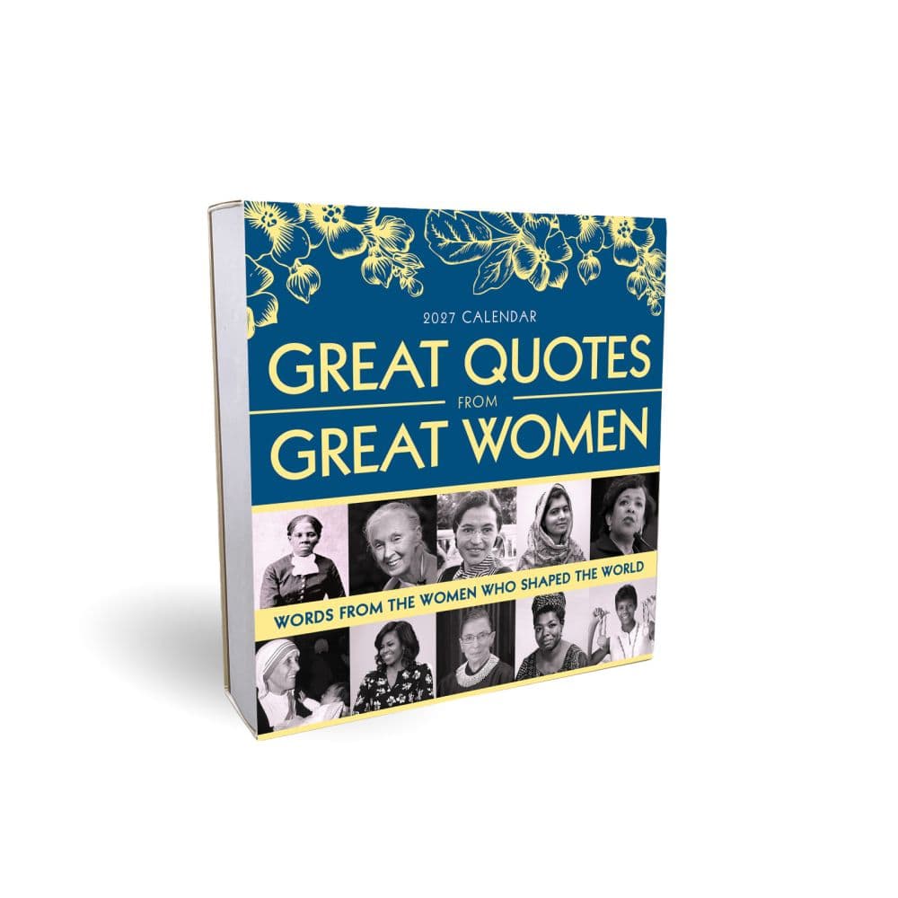 image Great Quotes From Great Women 2027 Desk Calendar Main Product Image