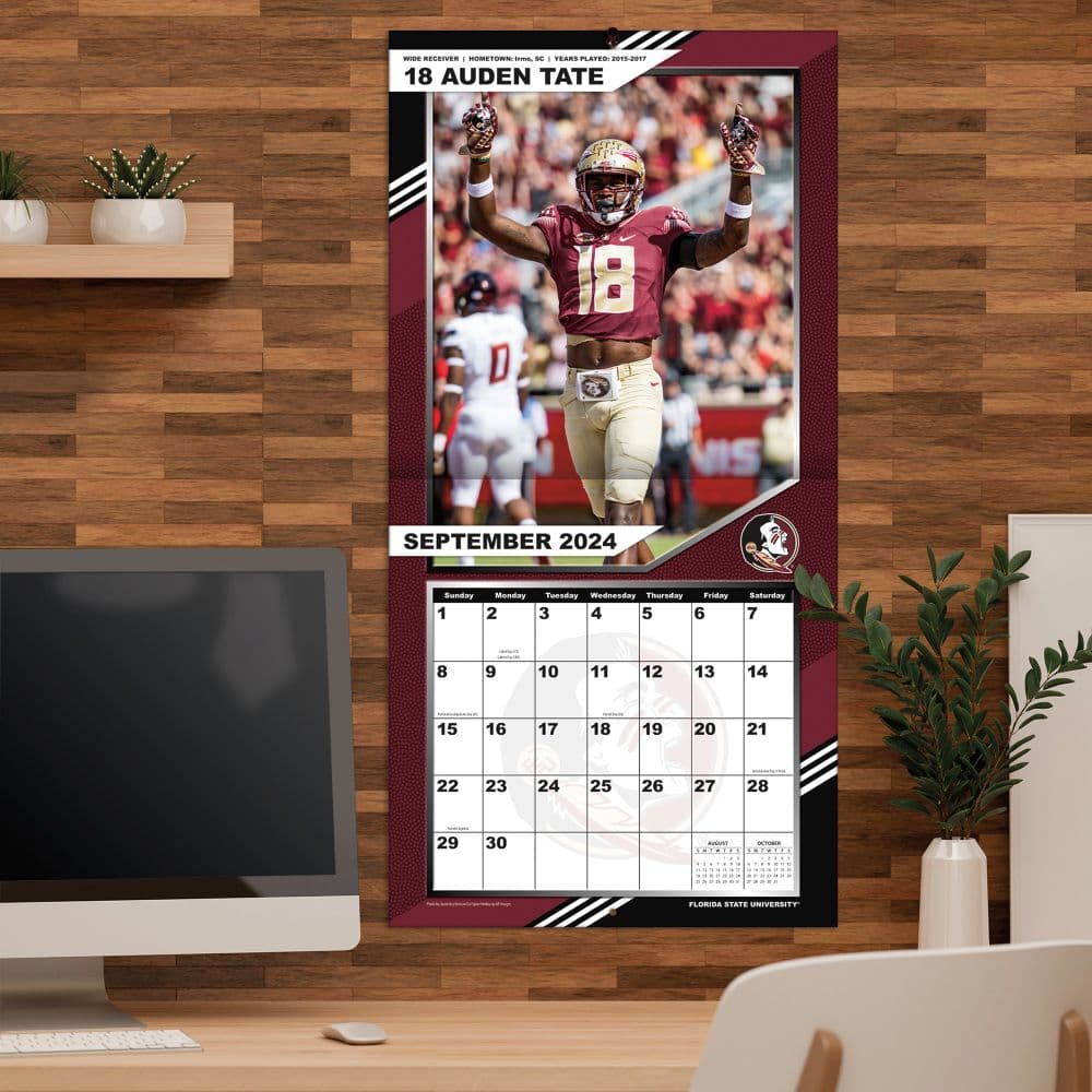 Florida State Seminoles 2025 Wall Calendar - Calendars.com