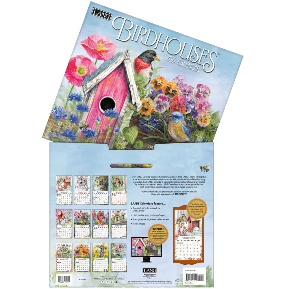 Birdhouses 2027 Wall Calendar by Tim Coffey First Alternate Image