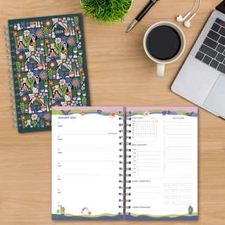 Burde Goal Planner 2024 | December 26 2023 - December 31 2024 | Reach Your  Goals | 12 Months | Weekly Planner with Monthly & Yearly Overview
