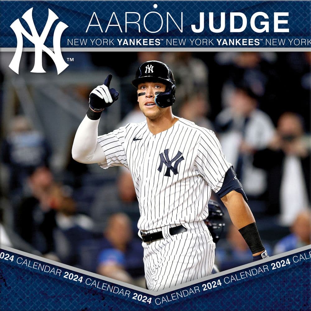 image MLB Aaron Judge 2024 Wall Calendar Main