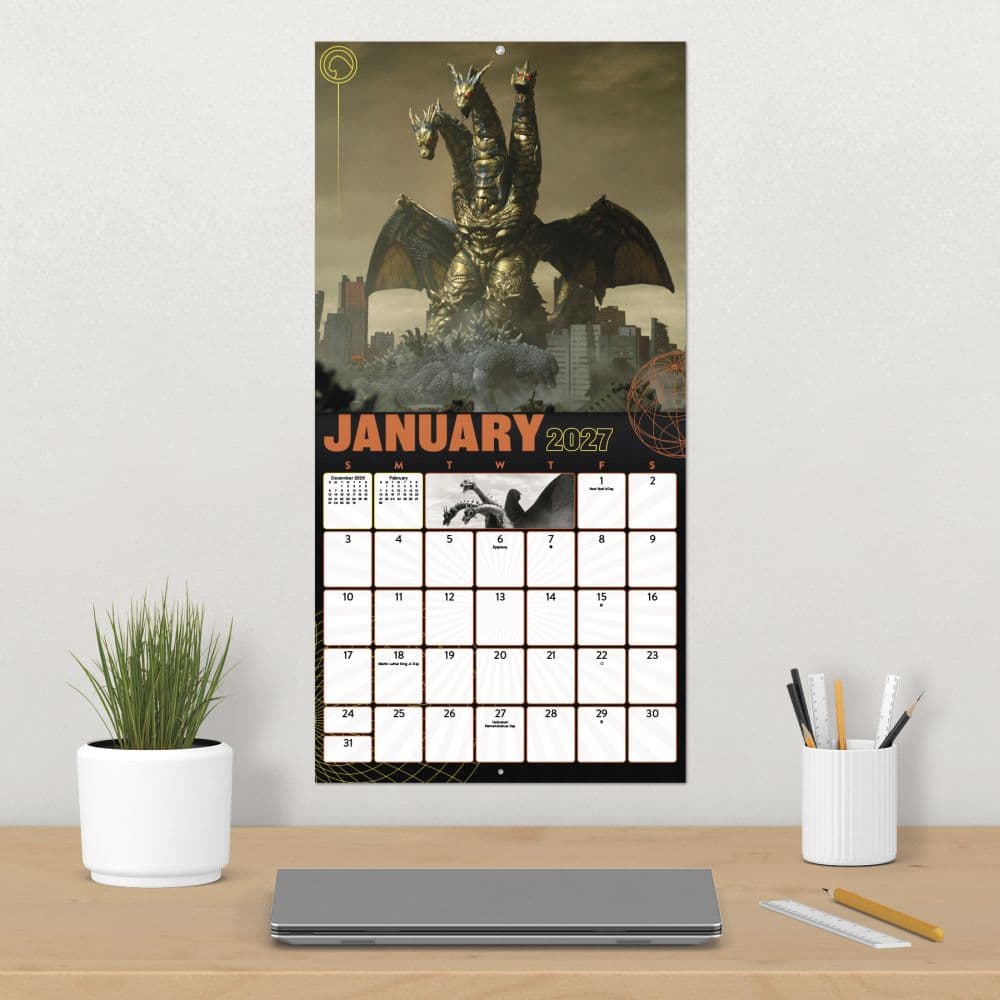 Godzilla Classic 2027 Wall Calendar Fourth Alternate Image