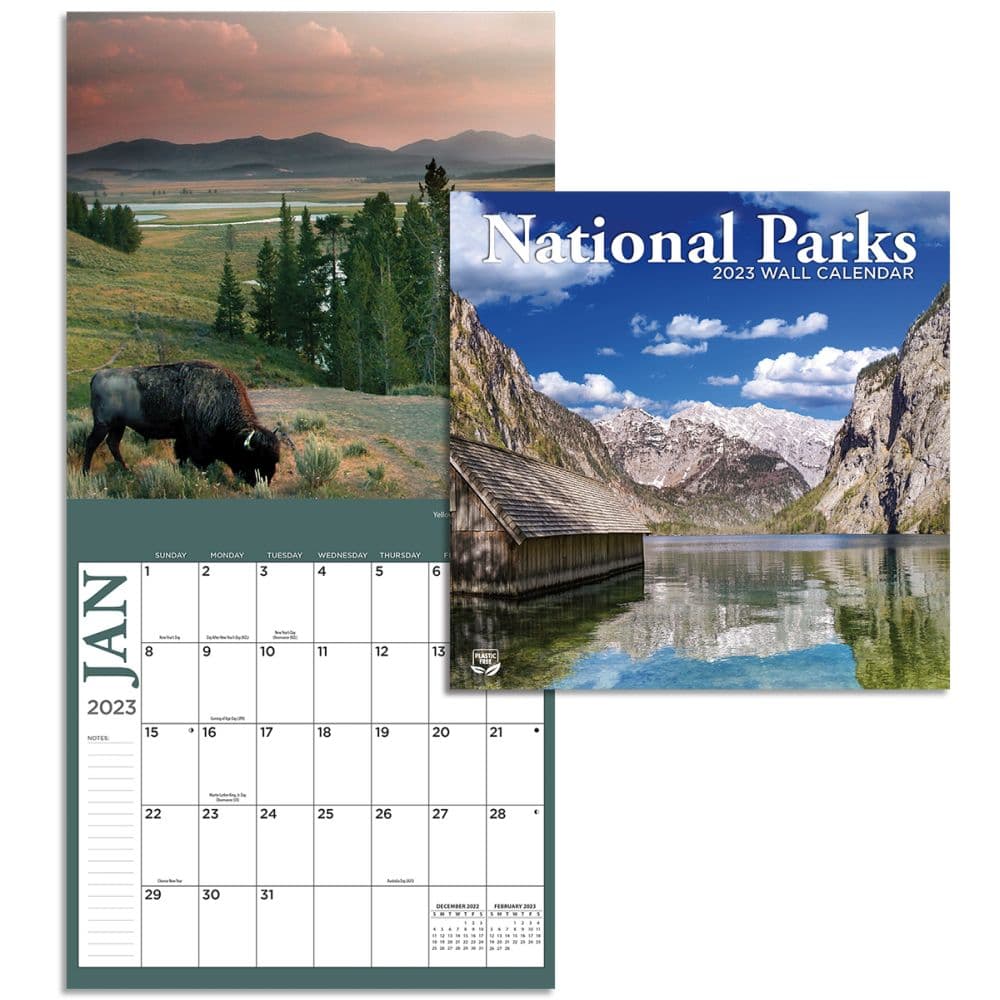 National Parks 2023 Mini Wall - Calendars.com