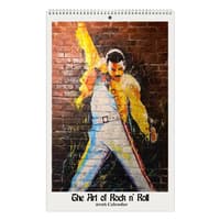 image Art of Rock and Roll 2026 Wall Calendar Main Product Image