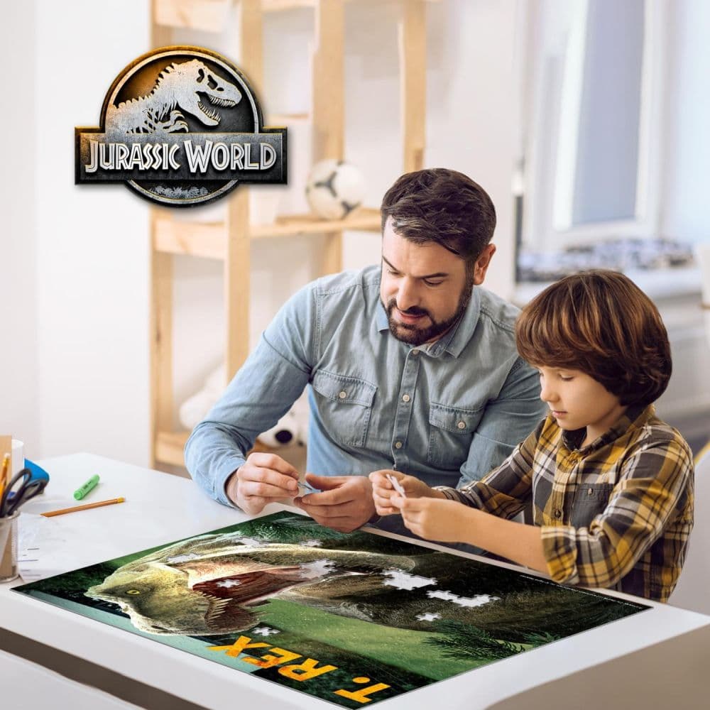Jurassic World T Rex 100 Piece Puzzle Third Alternate Image