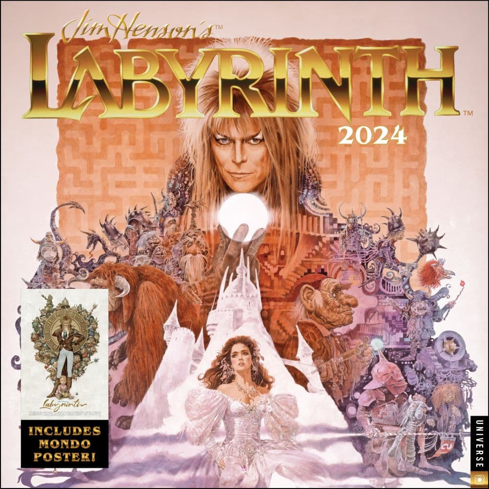 Labyrinth 2024 Wall Calendar