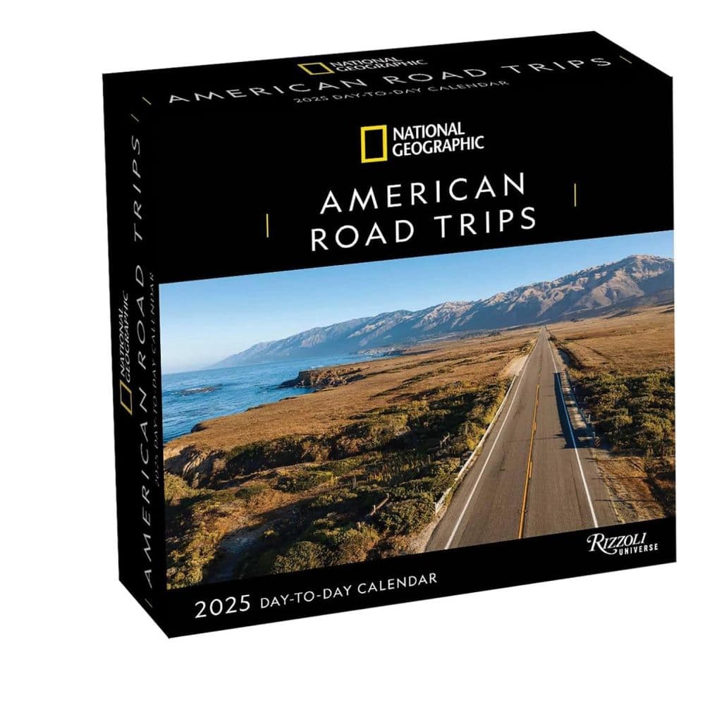 American Road Trips 2025 Desk Calendar Main Product Image width=&quot;1000&quot; height=&quot;1000&quot;