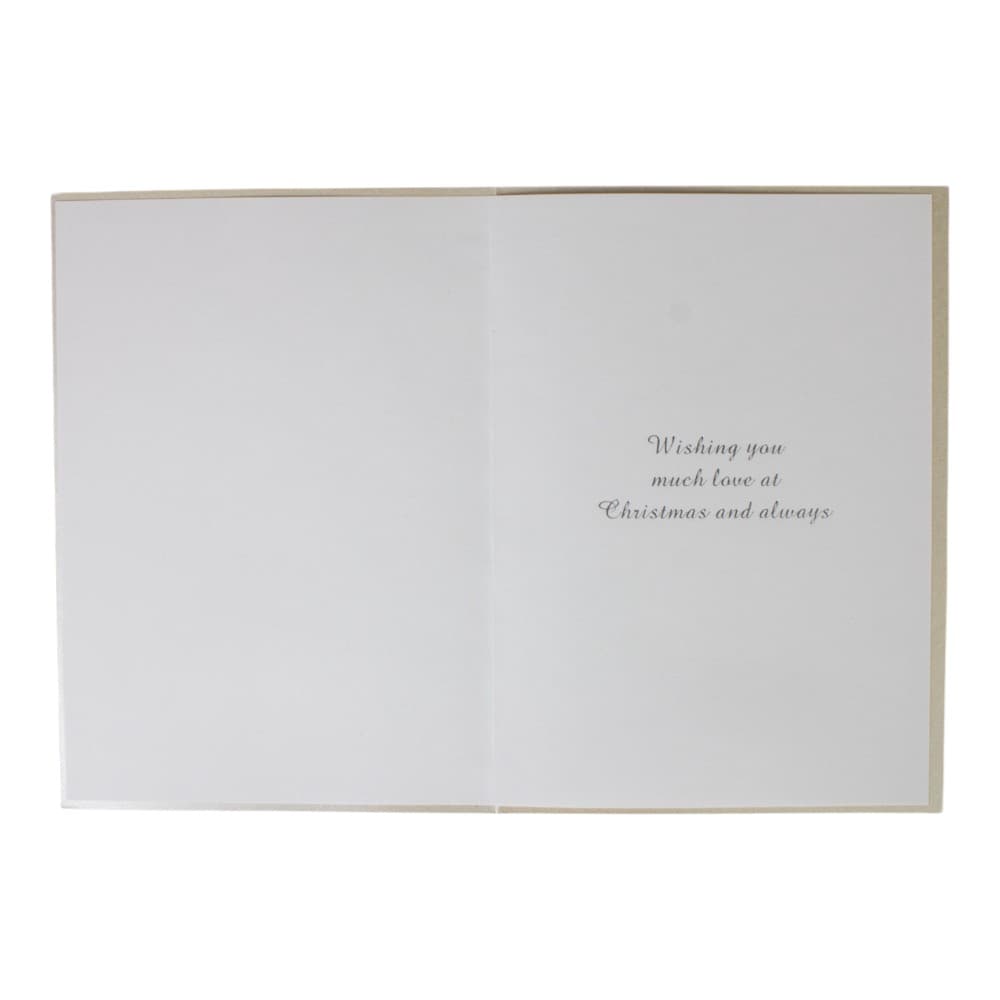 Snowflake Wreath Christmas Card Second Alternate Image