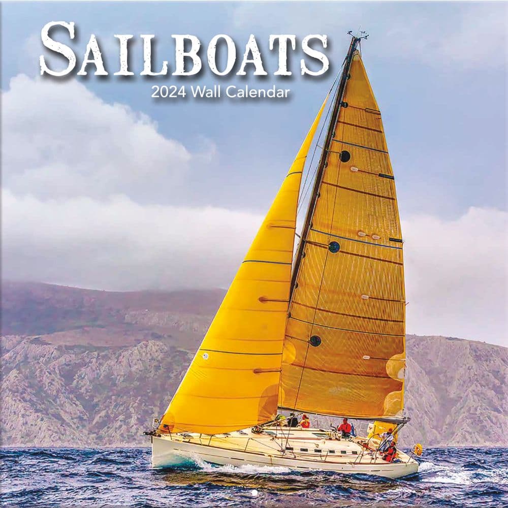 Sailboats 2024 Wall Calendar